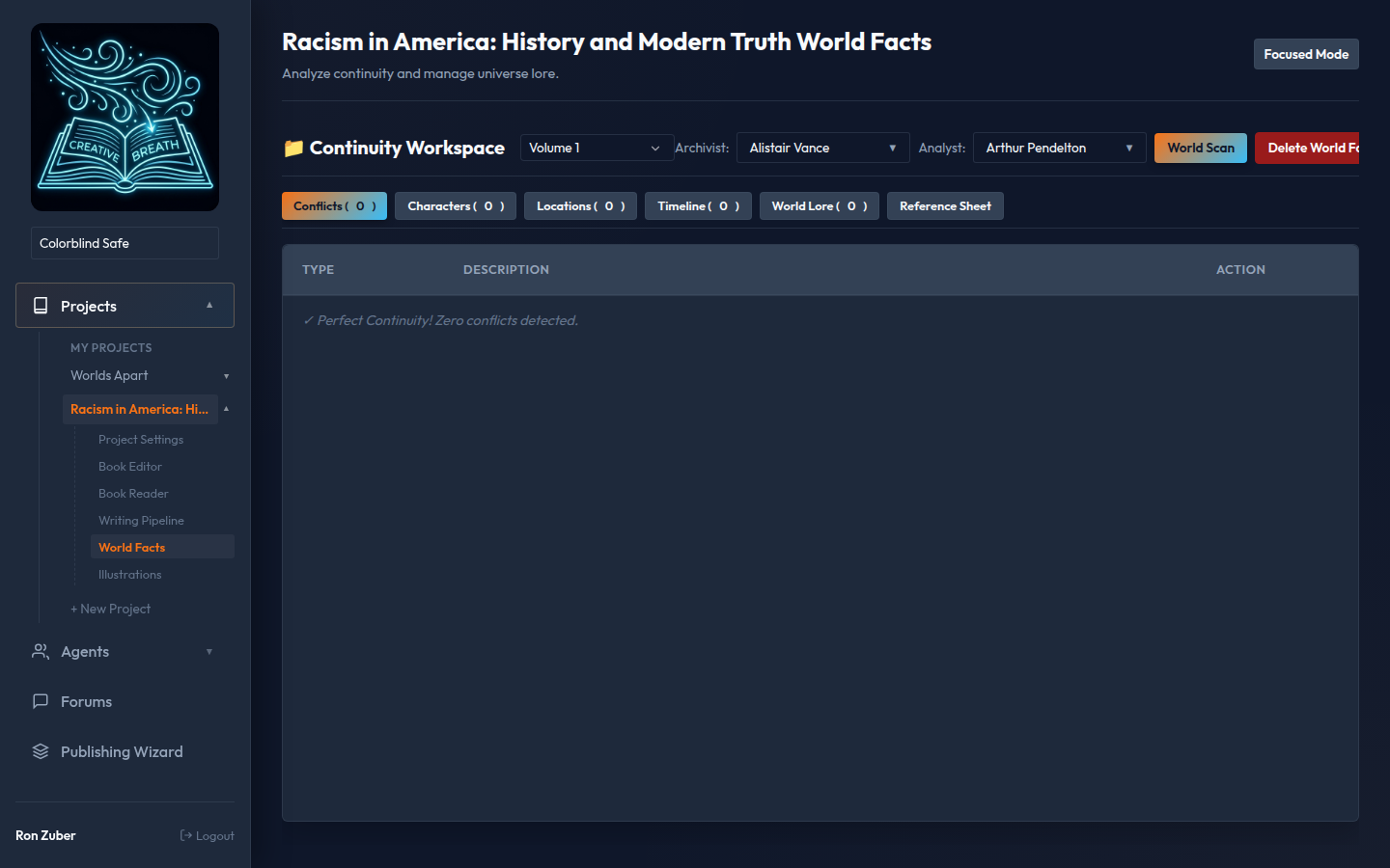 World Facts Desktop View